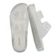 thumbnail image 1 of Sandalias tipo slide impermeables ajustables para mujer CUSHIONAIRE, transparentes, 1 of 9