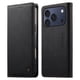 thumbnail image 1 of Funda Billetera de Cuero para [iPhone 17 Pro], Bloqueo RFID, Tarjetas y Soporte Negro, 1 of 5