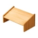 thumbnail image 4 of Reposapiés inclinado debajo del escritorio, mejora la postura Taburete ergonómico de 3 posiciones de altura Reposapiés debajo del reposapiés del Castaño Claro Alto, 4 of 5