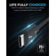thumbnail image 3 of Cable Thunderbolt 3 SABRENT USB tipo C 40 Gbps 100 W 20 cm negro, 3 of 6