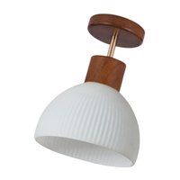 Ioensy - Luces De Techo Araña Lámpara Colgante Decorativa Para Baño Marrón Oscuro