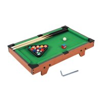 Magideal - Juego De Mesa De Billar En Miniatura Para Niños, Juego De Mesa De Billar En Miniatura, Tacos De Billar, Juego Ligero Para Uso Doméstico Con Bolas Para
