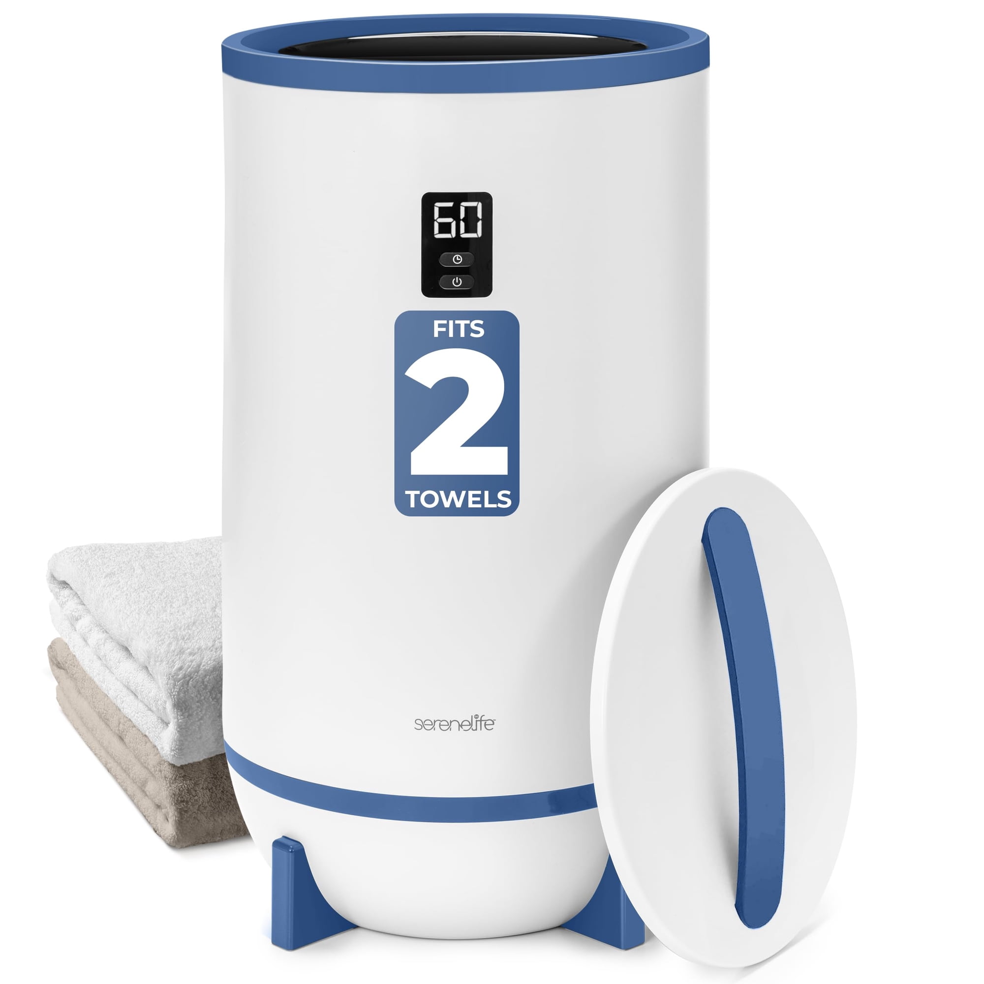 Calentador De Toallas Serenelife Estilo Cubeta 20 L 120 V Con Apagado Automático