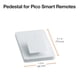thumbnail image 5 of Soporte Lutron L-PED1-WH-2 blanco - paquete de 2, 5 of 5