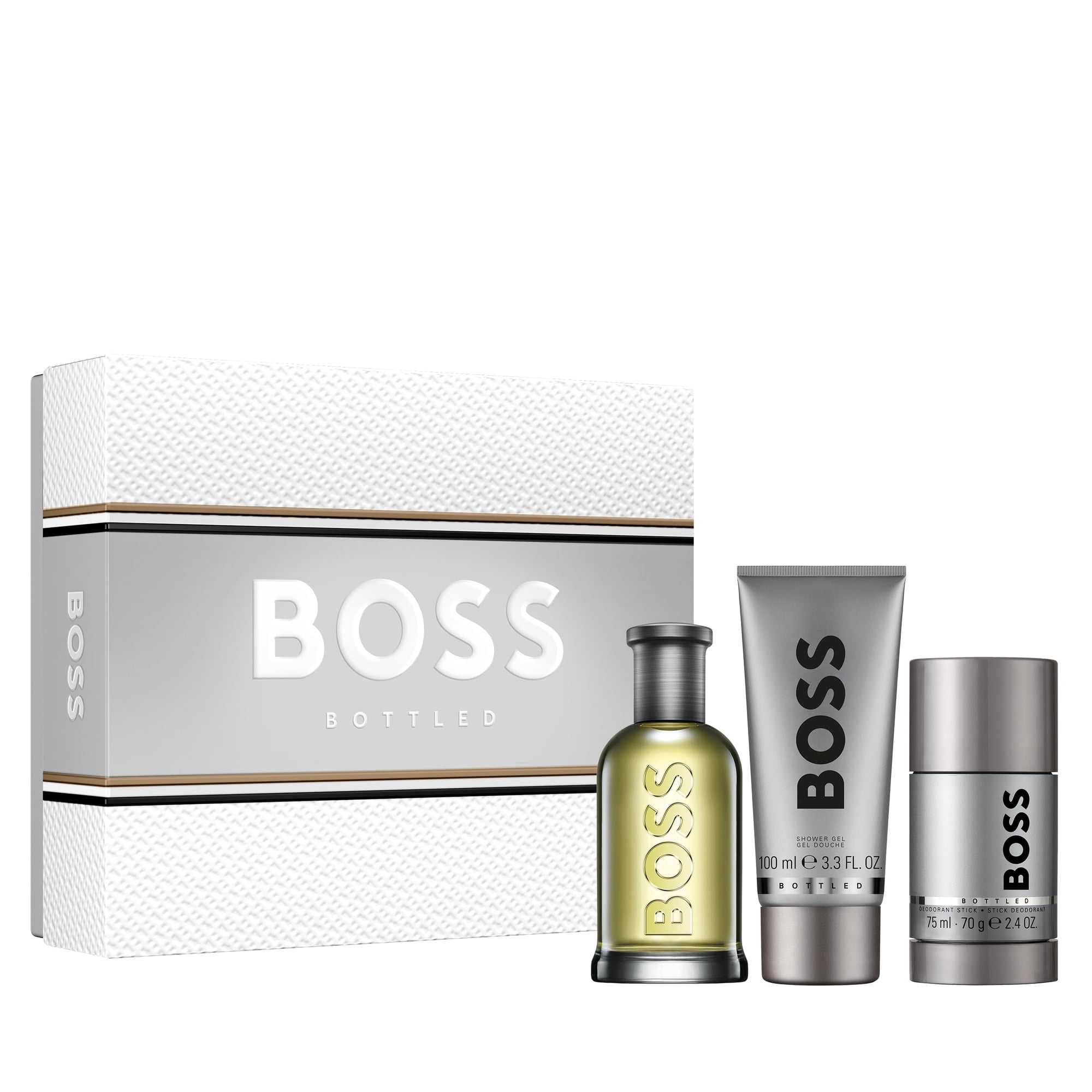 Hugo Boss - Eau De Toilette En Botella De Perfume 3 Unidades Set De Regalo Para Hombre