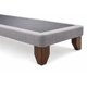 thumbnail image 3 of Base Cama Europea King Dividida 180x200 cm gris oscuro King, 3 of 4