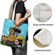 thumbnail image 3 of Kakao Friends Bolso de tela con estampado de lienzo para mujer, bolsa de compras reutilizable y estética, con cremallera interior, regalo para mujer,38*45cm., 3 of 6