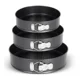 thumbnail image 2 of Set de 3 Moldes Redondos Para Queque Negro Metal, 2 of 4