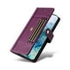 thumbnail image 5 of FOXDOCK Funda tipo Cartera para Samsung Galaxy S20 Plus – Cubierta de Cuero PU con Múltiples Ranuras, Bolsillo para Efectivo y Correa de Muñeca, 5 of 6
