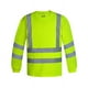 thumbnail image 2 of Polera Dry Fit Reflectante Manga Larga Hombre UPF50+ Trabajo Amarillo, 2 of 7