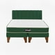 thumbnail image 1 of Cama 2 Plazas Modular Europea Verde + Colchón Ortopédic, 1 of 2