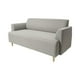 thumbnail image 2 of Sofa Irlanda Dos Cuerpos Lino Gris Claro, 2 of 3