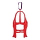 thumbnail image 1 of Colgador De Zapatos Para Bolsa, Colgador De Zapatos De Silicona Para Armario, Viaje De Escalada Al Aire Libre, Rojo L XL, 1 of 3