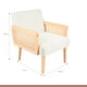 thumbnail image 4 of Sillon madera rattan relaxia - Blanco, 4 of 4