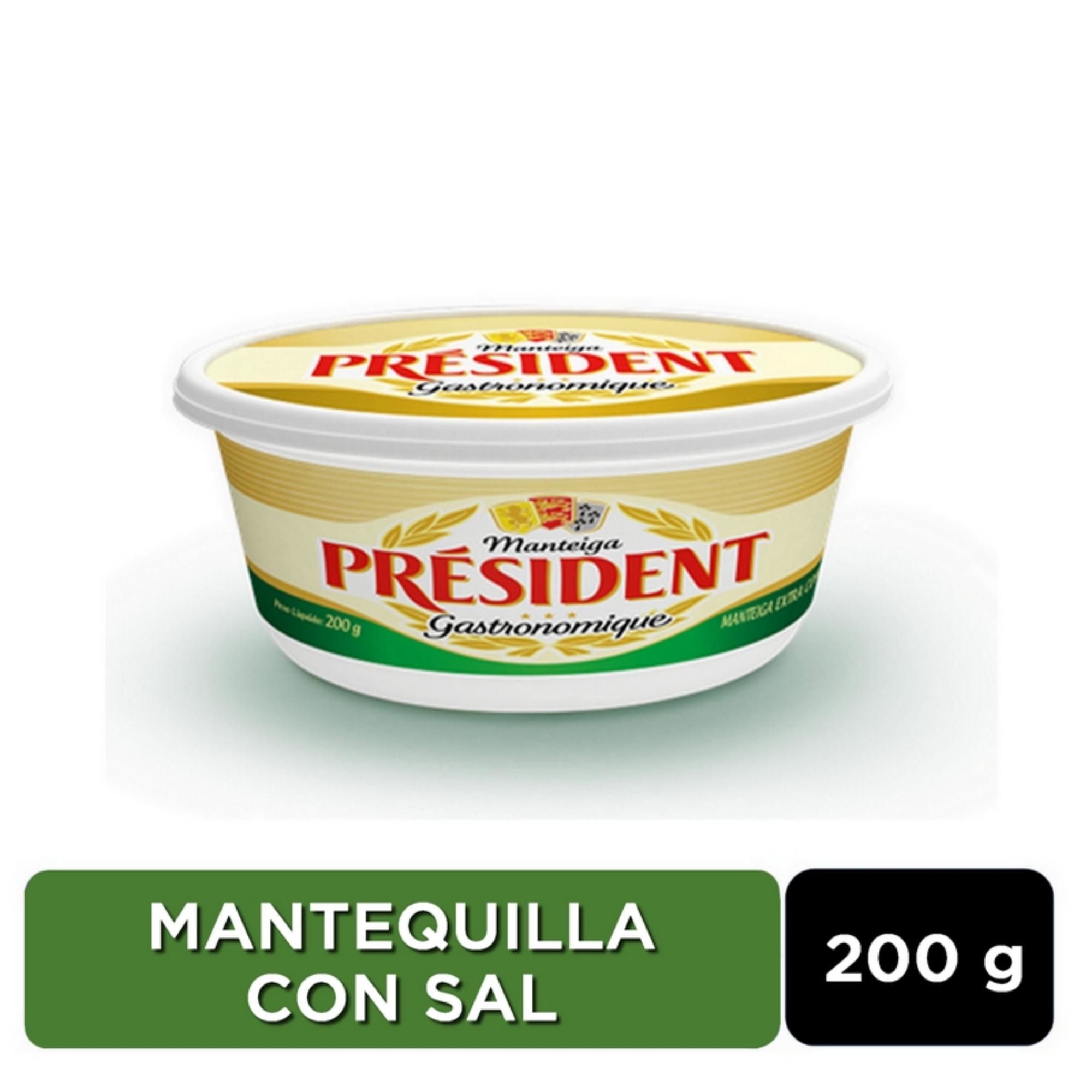 Mantequilla Con Sal Pote Tradicional 200 g Président