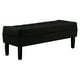 thumbnail image 2 of Banqueta Wood 2c Felpa 00 Negro, 2 of 4