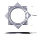 thumbnail image 2 of Lazy Susan HSTECH Plato Giratorio de Acero 15 cm Capacidad 227 kg, 2 of 5