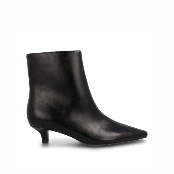 Botín Mujer Bata Synthetics Negro