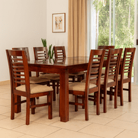 Koliat - Juego De Comedor Florencia 8S Caramelo