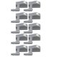 thumbnail image 1 of 10pcs Gabinete Luz LED Sensor Lámpara Armario Armario Luz De Noche Blanco, 1 of 4