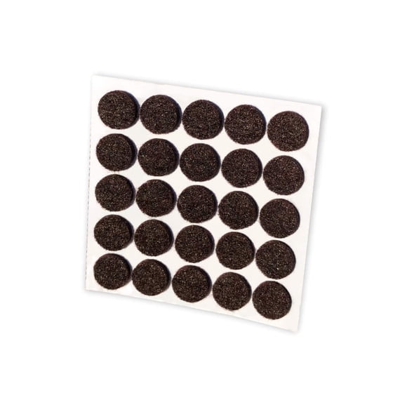Pads de fieltro 168 piezas Rok Hardware de alta resistencia, diámetro de 9.5 mm