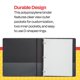 thumbnail image 2 of Binder School Smart Ring View, polipropileno negro de 1 pulgada, 2 of 8