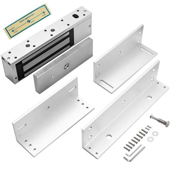 Cerradura magnética NCLTHS 500 kg 12 V con modo de seguridad NC
