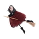 thumbnail image 5 of Colgante De Escoba De Bruja Para Decoración De Halloween, Para Pared, Oficina, Sala De Estar, Color Rojo, 5 of 5