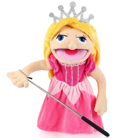 Peluche Hand Puppet Youngjoy Role Play Con Barra De Control Para Niños