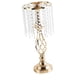 thumbnail image 5 of Portavelas Candelabro Centro De Mesa Para Hotel Boda Oro Pequeño, 5 of 5