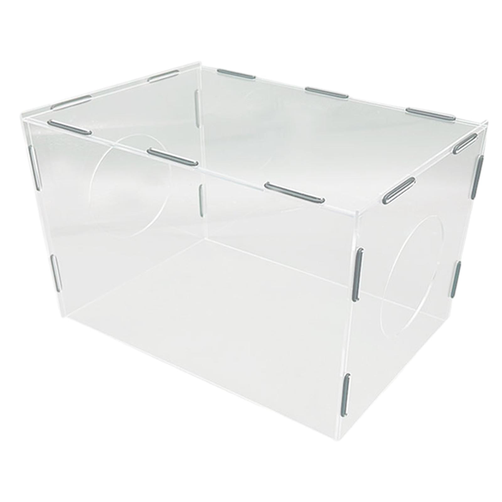Magideal - Cubierta De La Caja Del Polvo De Molienda, Cubierta De La Cubierta Del Polvo, Cubierta Del Polvo De Las Amoladoras Manuales Transparentes, Caja Del , 35cmx25cmx25cm