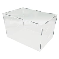 Magideal - Cubierta De La Caja Del Polvo De Molienda, Cubierta De La Cubierta Del Polvo, Cubierta Del Polvo De Las Amoladoras Manuales Transparentes, Caja Del , 35Cmx25Cmx25Cm