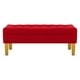 thumbnail image 1 of Banqueta Wood 2c Felpa 01 Rojo, 1 of 4