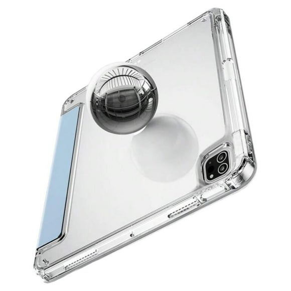 Carcasa Smart Cover Clear Para iPad Air 11 M3 2025 Azul Claro