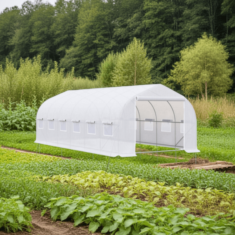 Igpro - Invernadero Tunel 18 M2 6x3x2m Blanco