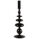thumbnail image 5 of Candelero Cónico Negro Nórdico Decoración De Centro De Mesa De Candelabro 27x8,5 Cm, 5 of 5