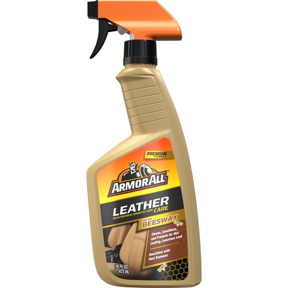 Protector Cuero Armor All Leather Care Cera Abeja 473ml Auto