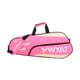 thumbnail image 1 of Bolsa Para Raqueta De Bádminton, Bolsa Para Deportes Al Aire Libre, Cierre De Cremallera, Bolsa Para Transportar Raquetas, Color Rosa Y Blanco, 1 of 5
