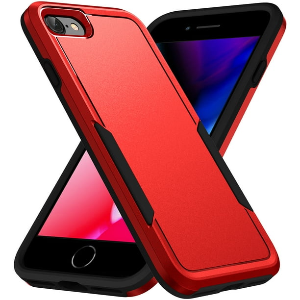 Fashion Shockproof Full Protection Case Hard PC Back Cover For IPhone 7 / IPhone 8 / IPhone 7 Plus / IPhone 8 Plus / IPhone SE 2020 / IPhone SE 3 2022