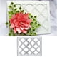 thumbnail image 1 of Troqueles metálicos con marco de flores en cuadrícula, plantillas de corte para tarjetas de scrapbooking, papel decorativo en relieve para álbumes de recortes y tarjetas., 1 of 6