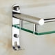 thumbnail image 3 of Estante Organizador Baño Vidrio Acero Inoxidable 30cm Jhn, 3 of 3