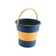 thumbnail image 1 of Cubo Plegable Cubo De Limpieza Plegable Para Lavado De Autos Pesca Camping Azul Amarillo, 1 of 3