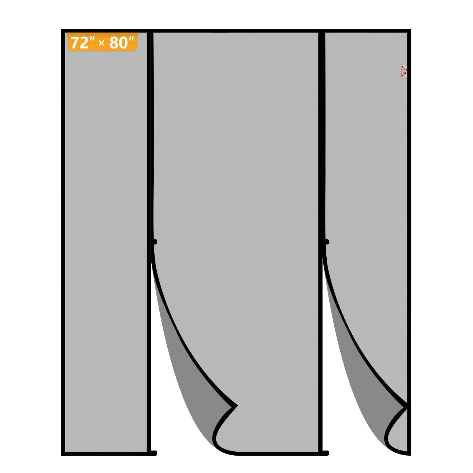 Yotache - Puerta Mosquitera Magnética 183 X 203 Cm De Doble Hoja