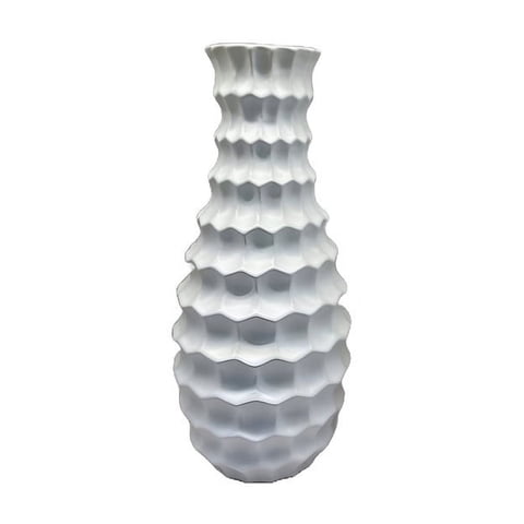 Genérico - Florero Jarron Nordico Creativo Adorno Sala Texturizado Lau