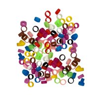 Ioensy - Anillos Para Patas De Pájaros Anillos Con Etiquetas Para Patas Bandas Para Patas De Pájaros Para Peonías Pollos Loros Estilo C