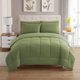 thumbnail image 2 of Set de edredón Sweet Home Collection Sage Twin, 5 piezas, 2 of 6