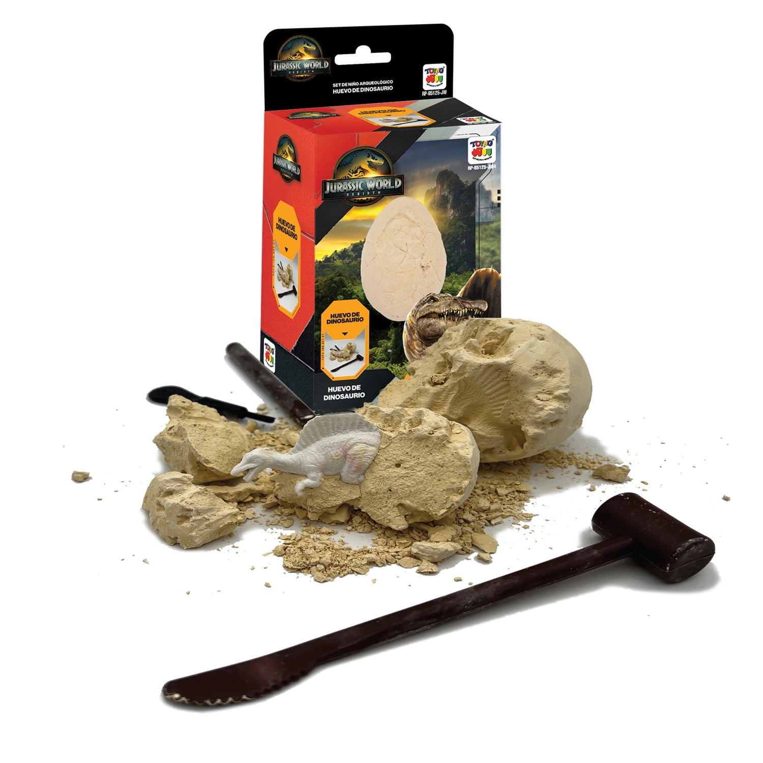 Toyng - Set Huevo De Dinosaurio - Jurassic World Movie
