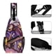 thumbnail image 3 of La Casa Búho Riñonera Bandolera con Estampado Integral para Hombres y Mujeres, Bolso Cruzado Gráfico de Tendencia, Mochila de Hombro Streetwear para Ciclismo y Deportes, Riñonera Versátil Casual, 3 of 6