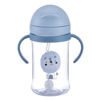 Genérico - Set 2 Vasos Entrenamiento Con Pajita Antiderrame Niños Lau