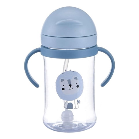 Genérico - Set 2 Vasos Entrenamiento Con Pajita Antiderrame Niños Lau